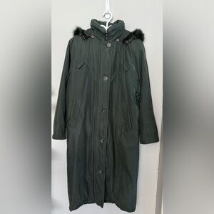 Vintage green coat